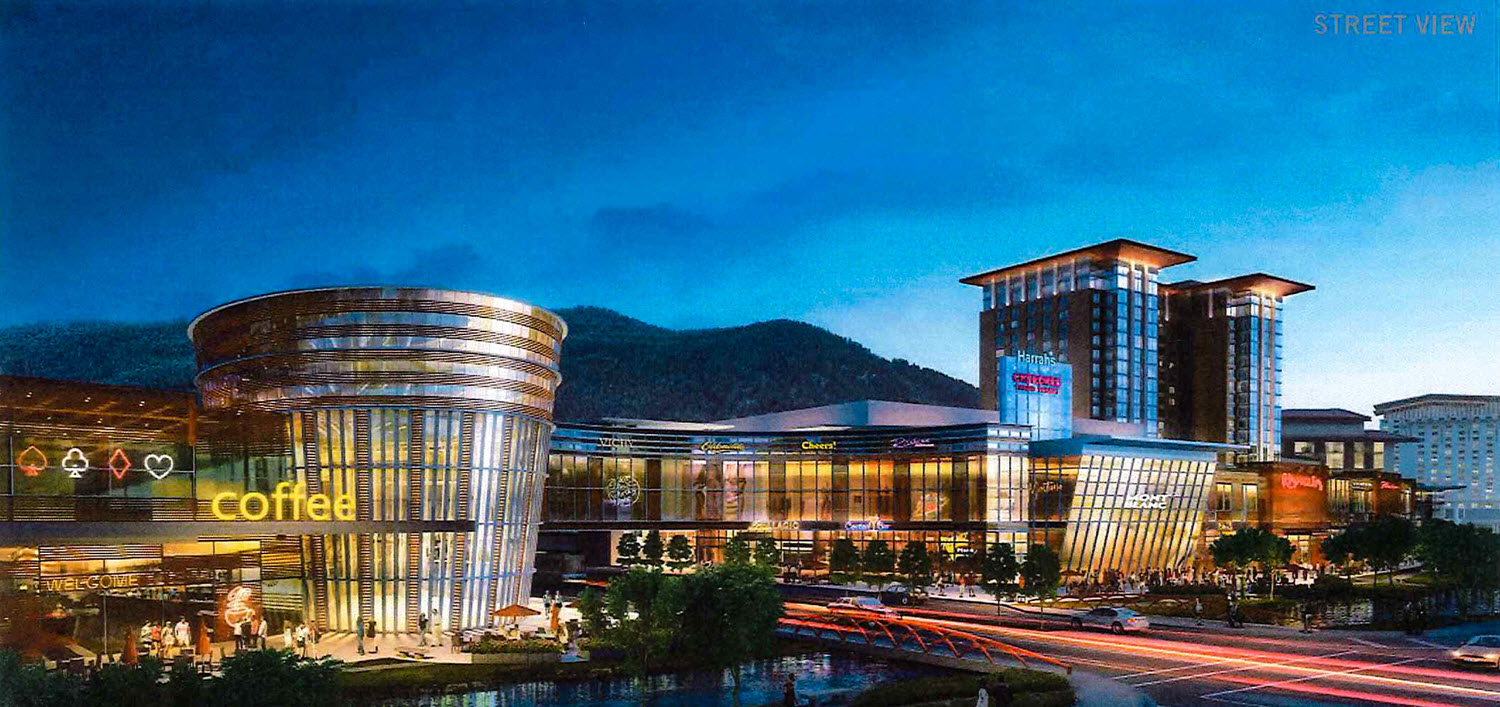 Beautiful Harrah’s Cherokee Casino Resort and Convention Center