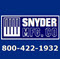 Snyder Mfg., New Sharon, IA